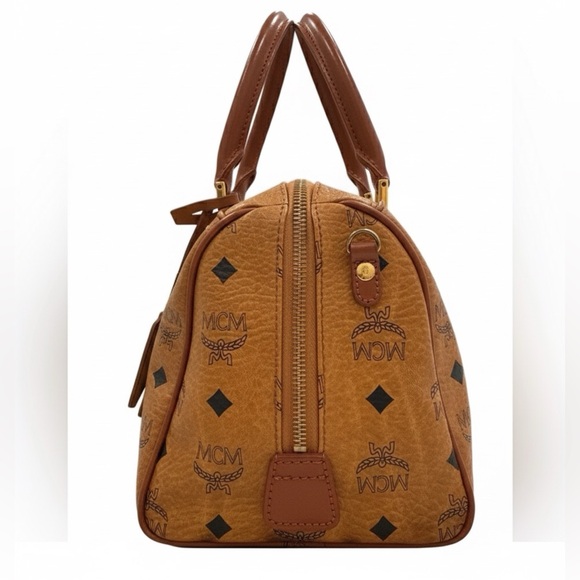 MCM MONGR. VISETOS BOSTON SPEEDY
SATCHEL BAG - Picture 3 of 13